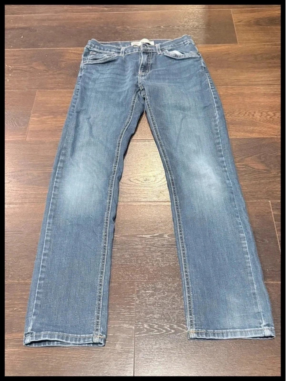 Levi's Girls Size 14 Regular Straight Leg Jeans 053